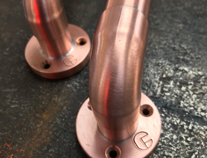 Bespoke Copper Handles